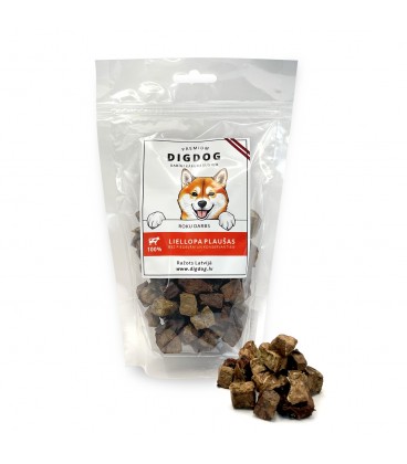 Liellopa plaušas - kubiņi